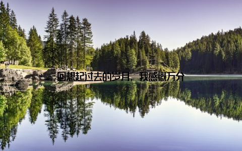 回想起过去的岁月, 我感慨万分