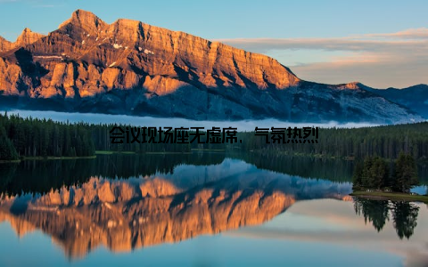 会议现场座无虚席, 气氛热烈