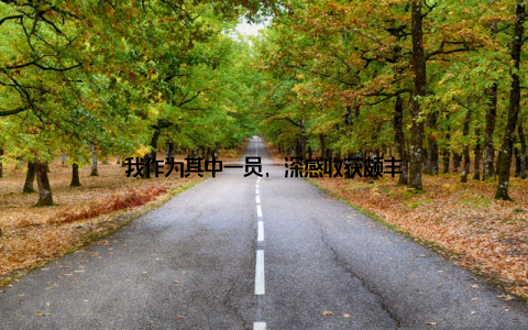 我作为其中一员, 深感收获颇丰