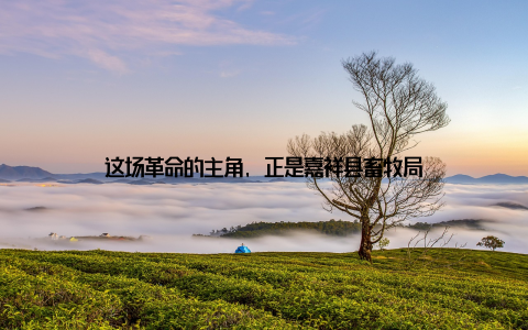这场革命的主角, 正是嘉祥县畜牧局